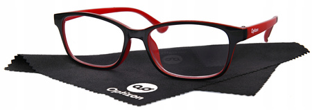 OKULARY KOREKCYJNE OPTIZON +3,00 plus trzy DO CZYTANIA solidne UV400