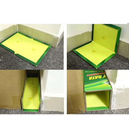 MYSZOŁAPKA LEP NA MYSZY SZCZURY PUŁAPKA SILNY KLEJ ZAPACHOWE 1 sztuka