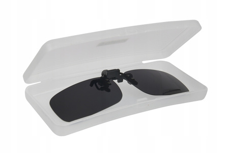 LUSTRZANKI NAKŁADKA PRZECIWSŁONECZNA na okulary uchylna FOTOCHROMOWANE