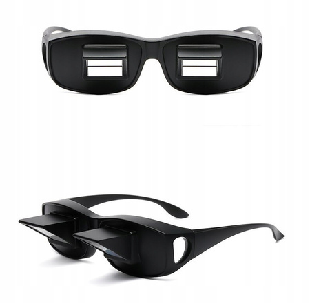 Leniwe okulary do czytania oglądania tv tabletu na leżąco gadżet prezent