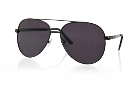 Okulary PRZECIWSŁONECZNE czarne soczewki Z POLARYZACJĄ unisex UV400