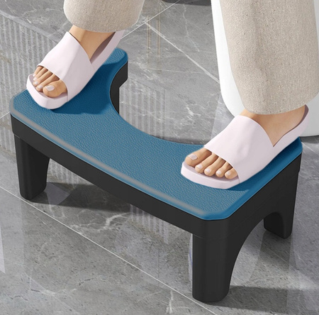 Podnóżek toaletowy stołek podest łazienkowy do toalety zdrowe wypróżnianie