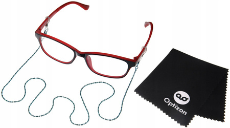 ŁAŃCUSZEK DO OKULARÓW stalowy klasyczny zawieszka ozdobna sznureczek