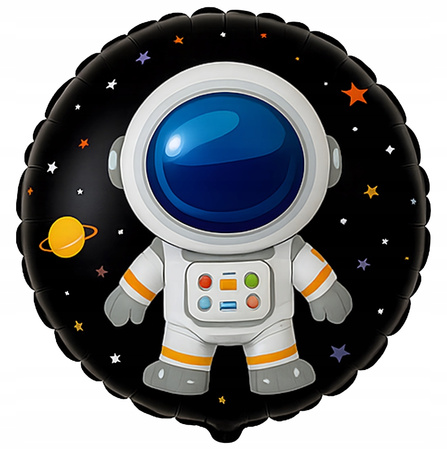 ZESTAW BALONÓW ASTRONAUTA urodzinowe przyjęcia dla dzieci 5elementów