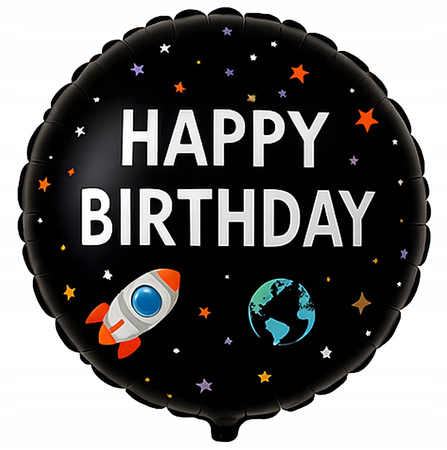 ZESTAW BALONÓW ASTRONAUTA urodzinowe przyjęcia dla dzieci 5elementów