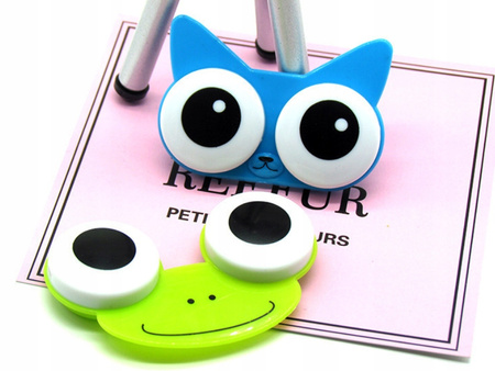 POJEMNIK NA SOCZEWKI KONTAKTOWE uroczy kotek kompaktowy