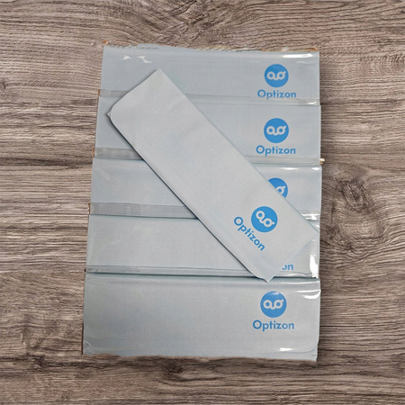 LensClean SENSITIVE BEZ ALKOHOLU x5 zestaw płynów do okularów + ściereczki