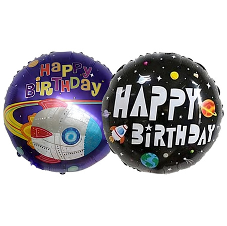 ZESTAW BALONÓW KOSMOS urodzinowe przyjęcia dla dzieci 5elementów