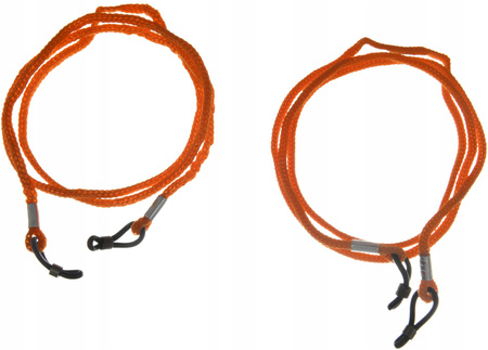 SZNUREK POMARAŃCZOWY DO OKULARÓW klasyczny zawieszka solidny sznureczek 2sz