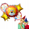 ZESTAW BALONÓW SAFARI balony na przyjęcie urodzinowe imprezę 5ele