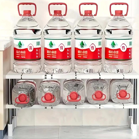 ORGANIZER PÓŁKA DO SZAFKI KUCHENNEJ stojak na blat pod zlew regał do szafki