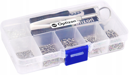 Zestaw do NAPRAWY okularów śrubki śrubokręty noski duży ZESTAW NAPRAWCZY