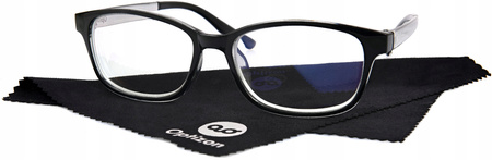 OKULARY KOREKCYJNE OPTIZON +2,50 plus dwa i pół DO CZYTANIA solidne UV400