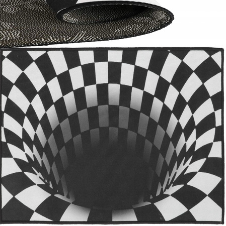 DYWANIK WYCIERACZKA 3D TRÓJWYMIAROWA 60x40 wewnętrzna iluzja