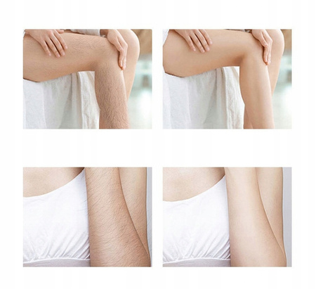 NANOKRYSTALICZNY DEPILATOR do ciała bezbolesny do usuwania włosków ręczny