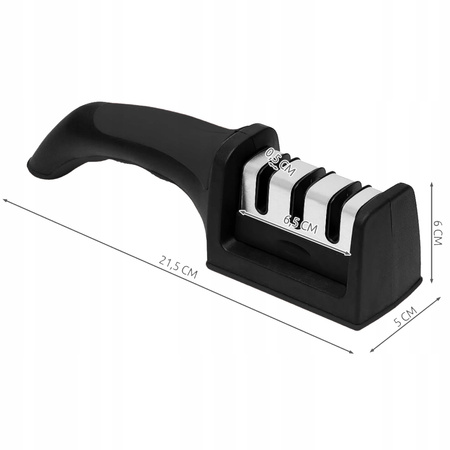 KUCHENNA OSTRZAŁKA DO NOŻY NOŻYCZEK OSTRA OSEŁKA DO OSTRZENIA TRÓJFAZOWA