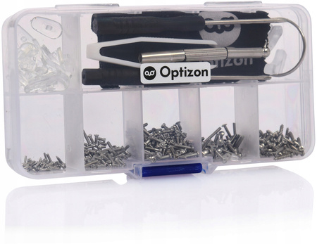 Zestaw do NAPRAWY okularów śrubki śrubokręty noski duży ZESTAW NAPRAWCZY