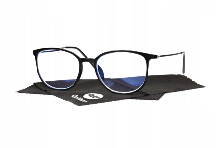 OKULARY KOREKCYJNE KOBIECE minus cztery -4,00 krótkowzroczność UV400