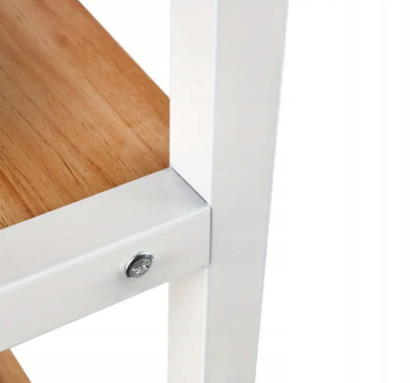 MOBILNE BIURKO PRZYŁÓŻKOWE boczne regulowane na kółkach stolik POD LAPTOP