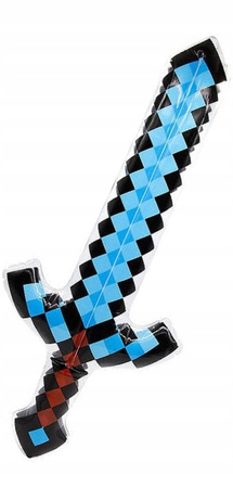 DMUCHANY MIECZ MINECRAFT ZABAWKA DLA DZIECI NA PRZYJĘCIA BALON balony