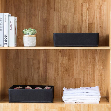 ORGANIZER DO SZUFLADY SZAFY NA BIELIZNĘ SKARPETKI CIUCHY POJEMNIK WKŁAD