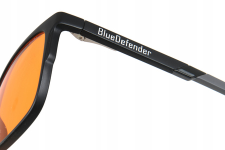 OKULARY BlueDefender BLOKUJĄCE ŚWIATŁO NIEBIESKIE na noc do komputera