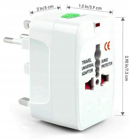 PODRÓŻKA PRZEJŚCIÓWKA UK USA EU wtyczka do gniazdka wielofunkcyjna
