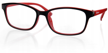 OKULARY KOREKCYJNE OPTIZON +3,50 plus trzy i pół DO CZYTANIA solidne UV400