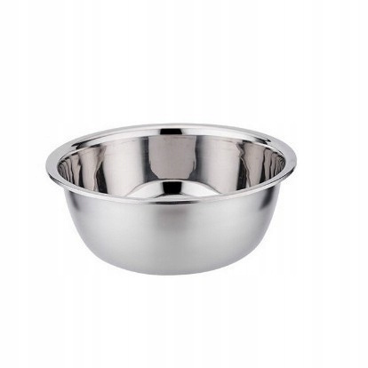 MISKA ANTYPOŚLIZGOWA stalowa nierdzewna DLA PSA KOTA karmę wodę 2,5L 26cm