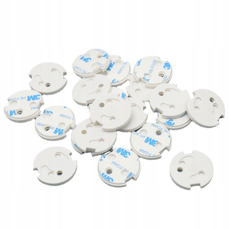 ZABEZPIECZENIE KONTAKTÓW GNIAZEK przed dziećmi zaślepki 10 sztuk blokada