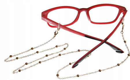 ŁAŃCUSZEK DO OKULARÓW KLASYCZNY NA OKULARY zawieszka ozdobna sznureczek