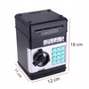SEJF SKARBONKA na monety i banknoty elektryczny bankomat wpłatomat kod pin