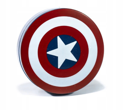 TURYSTYCZNY ZESTAW DO SOCZEWEK KONTAKTOWYCH etui Kapitan Ameryka