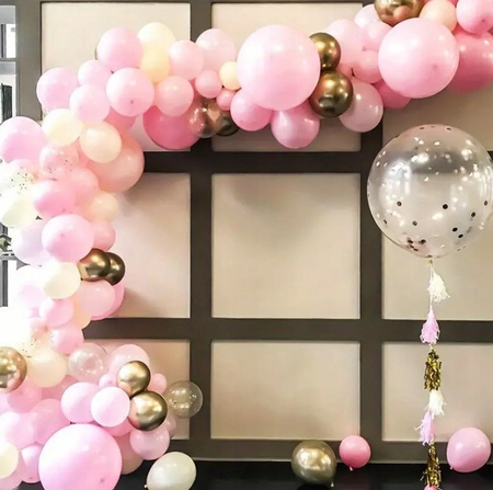 TAŚMA DO TWORZENIA GIRLAND ŁUKÓW ŚCIAN BALONOWYCH 5M DŁUGA TRANSPARENTNA