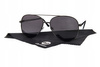 Okulary PRZECIWSŁONECZNE czarne soczewki Z POLARYZACJĄ unisex UV400