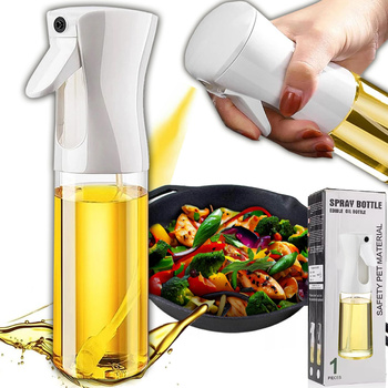SPRYSKIWACZ DO OLIWY SZKLANY DOZOWNIK W SPRAYU DO OLEJU OCTU 200ML