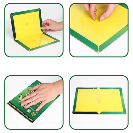 MYSZOŁAPKA LEP NA MYSZY SZCZURY PUŁAPKA SILNY KLEJ ZAPACHOWE 1 sztuka