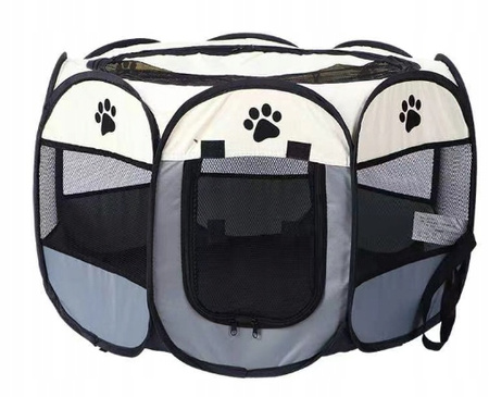 KOJEC DLA ZWIERZĄT DLA PSA KOTA ZAGRODA SKŁADANY LEGOWISKO PRZENOŚNY 73x43