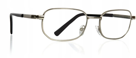 OKULARY KOREKCYJNE MOCNE METALOWE plus dwa +2,00 DO CZYTANIA