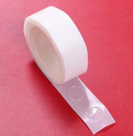 KROPKI KLEJOĄCE DO BALONÓW DWUSTRONNE PRZEŹROCZYSTE DO DEKORACJI IPREZA