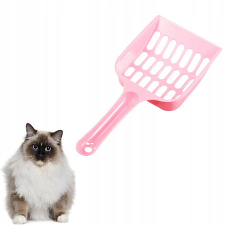 SZPATUŁKA ŁOPATKA SZUFELKA DO KUWETY KOCIEJ PRZESIEWANIA ŻWIRKU KUWET ŻWIRU