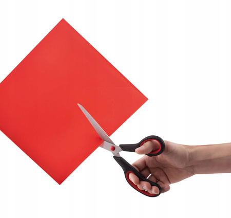 ZESTAW NOŻYCZEK BIUROWYCH SZKOLNYCH 3 SZTUKI MAŁE DUŻE OSTRE