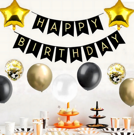 ZESTAW BALONÓW 30 kurtyna balony na przyjęcie urodzinowe trzydziestka