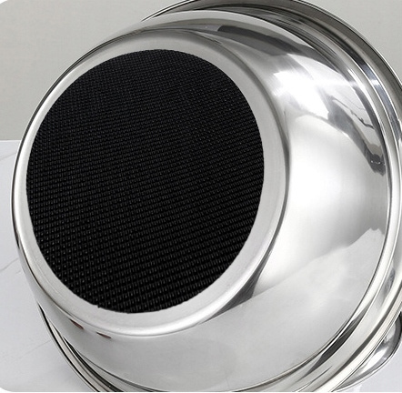 MISKA ANTYPOŚLIZGOWA stalowa nierdzewna DLA PSA KOTA karmę wodę 2,5L 26cm