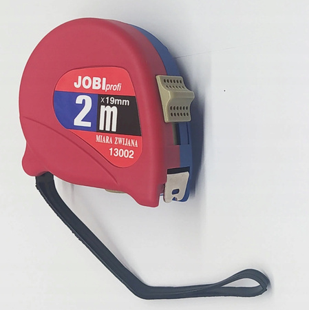 METRÓWKA MIARKA ZWIJANA 2m taśma miernicza z blokadą 19mm auitomatyczna