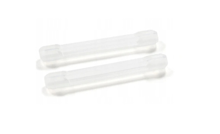 Zauszniki do okularów silikonowe końcówki nakładki antypoślizgowe 2 szt.