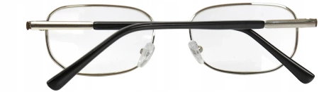 OKULARY KOREKCYJNE MOCNE METALOWE plus dwa +2,00 DO CZYTANIA