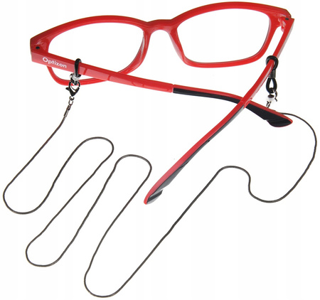 ŁAŃCUSZEK DO OKULARÓW stalowy klasyczny zawieszka ozdobna sznureczek