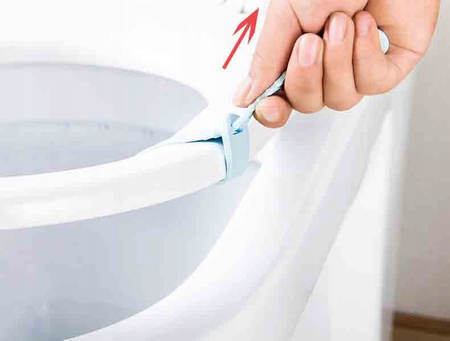 Podnośnik do podnoszenia deski sedesowej uchwyt higieniczny do deski wc