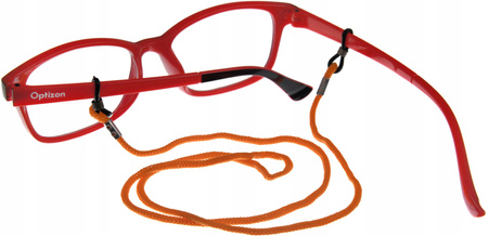 SZNUREK POMARAŃCZOWY DO OKULARÓW klasyczny zawieszka solidny sznureczek 2sz